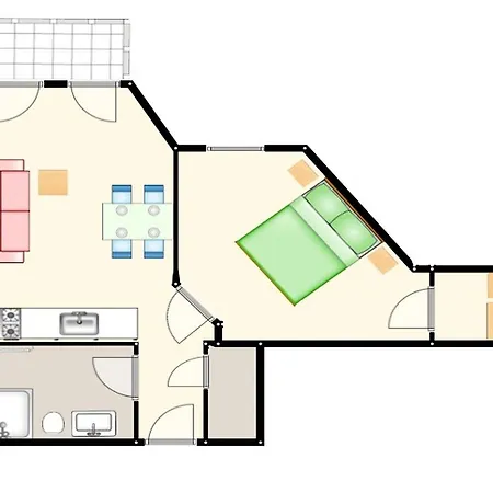 Haus Meeresblick - Whg Nautica 1 10 Baabe